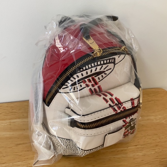 Coach Disney Mickey Mouse Keith Haring Backpack Authentic - Picture 13 of 13